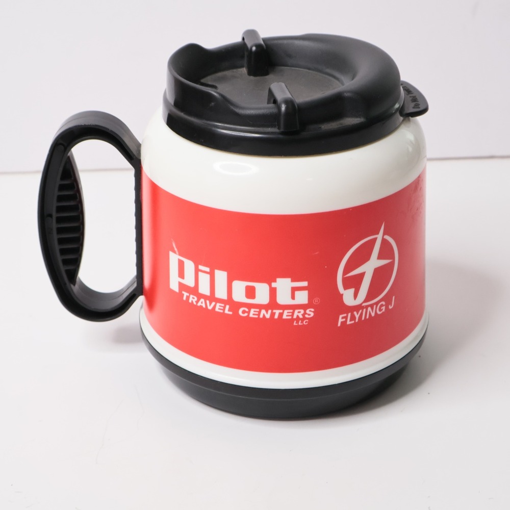 Pilot Flying J Travel Centers Whirley Coffee Mug 20 oz Red White Black MM-20